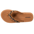 Chanclas Mujer yoga jungla Marrón/Leopardo