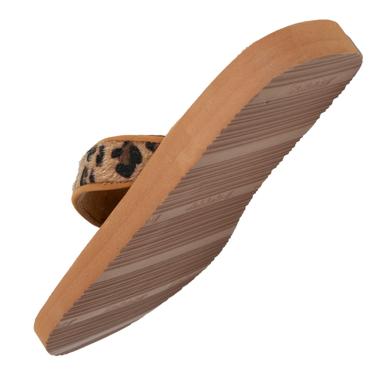 Chanclas Mujer yoga jungla Marrón/Leopardo