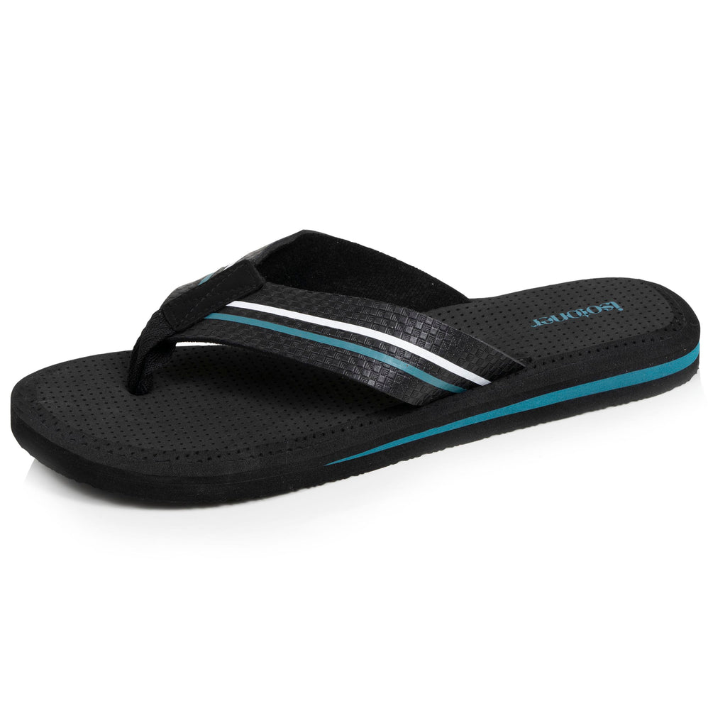 Chanclas Hombre sport Azul/Negro - Isotoner