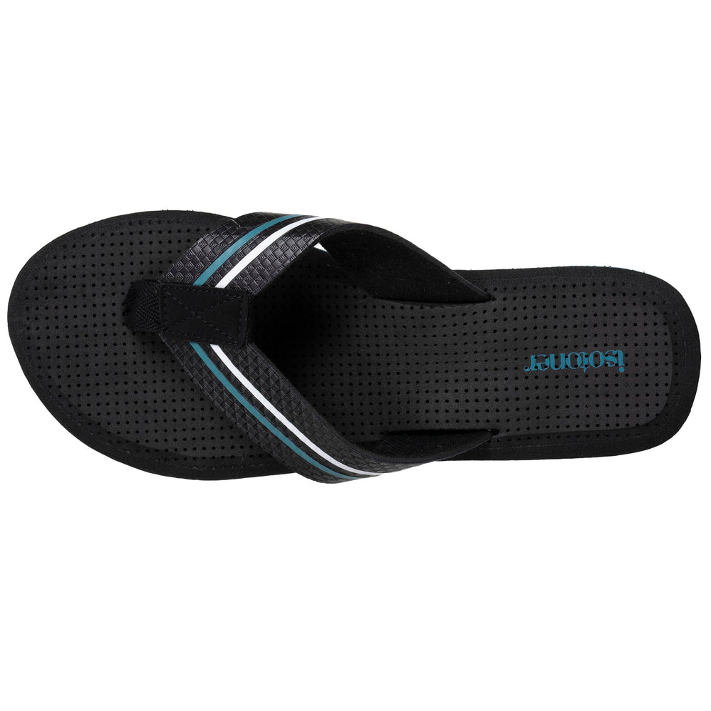 Chanclas Hombre sport Azul/Negro - Isotoner