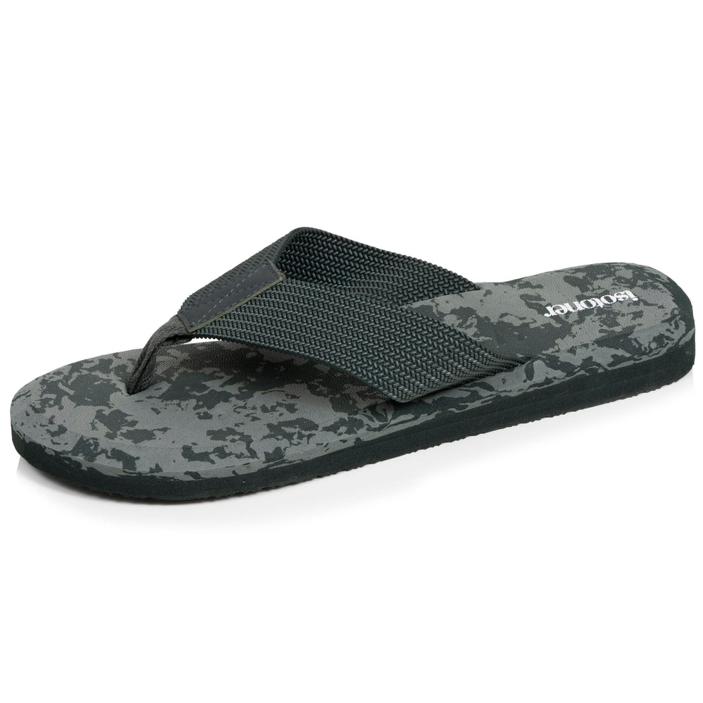 Chanclas Hombre sport Camuflaje Caqui - Isotoner
