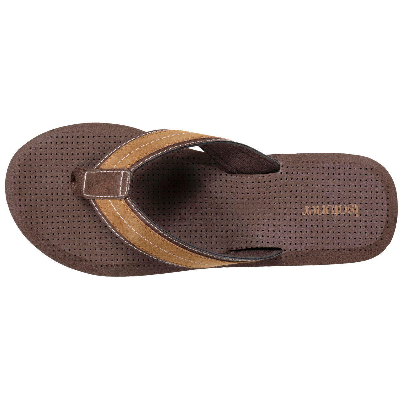 Chanclas Hombre tira ancha sport Marrón