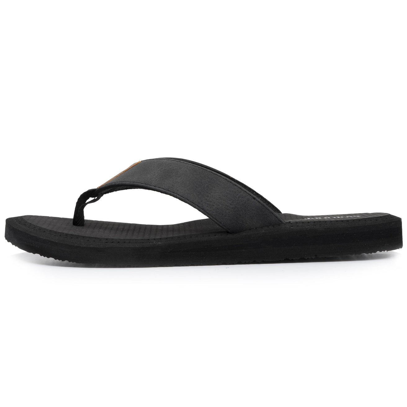 Chanclas Hombre tira ancha sport Negro