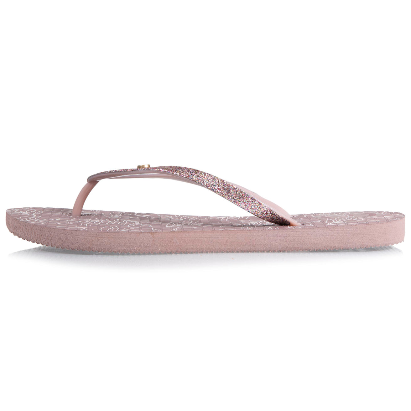 Chanclas Mujer estampado Topo oscuro