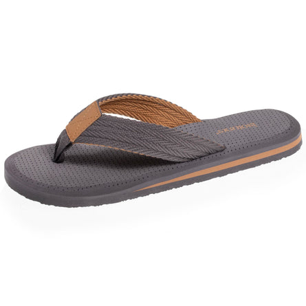 Chanclas Hombre correa de cuerda Gris - Isotoner