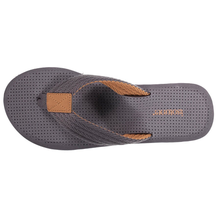 Chanclas Hombre correa de cuerda Gris - Isotoner