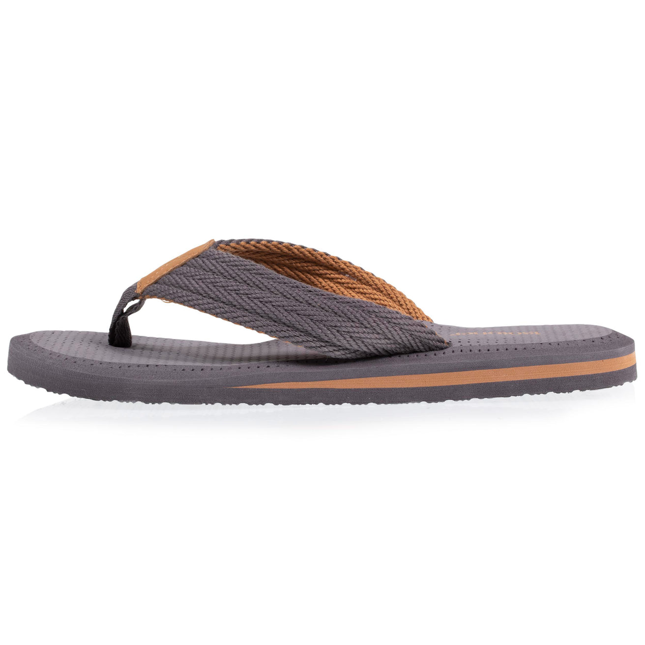 Chanclas Hombre correa de cuerda Gris