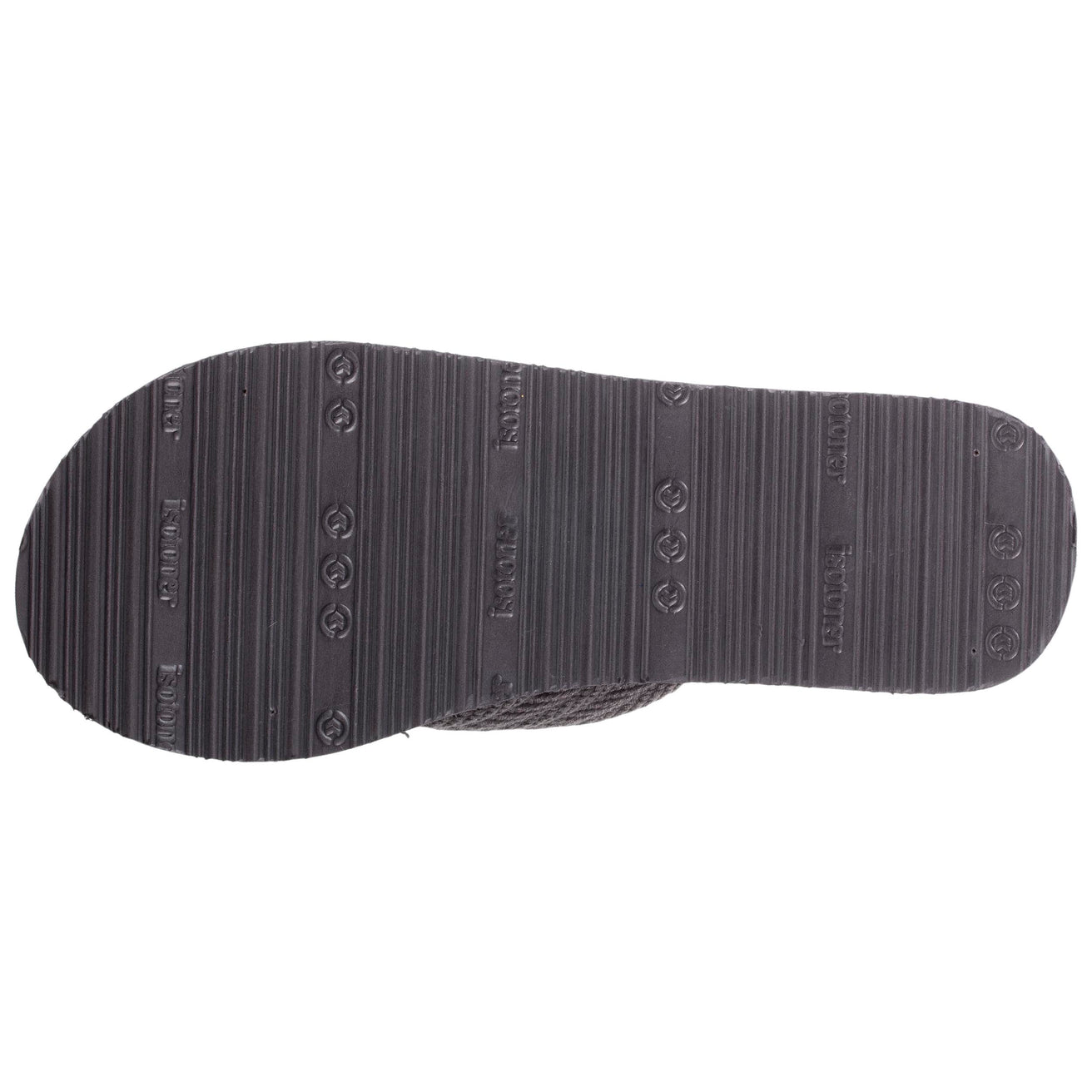 Chanclas Hombre correa de cuerda Gris