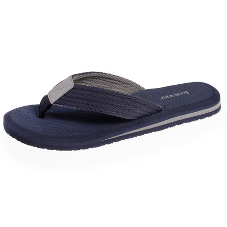 Chanclas Hombre con correa de cuerda Marino - Isotoner