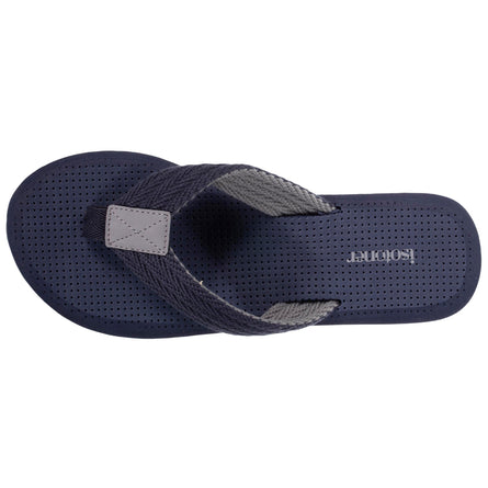 Chanclas Hombre con correa de cuerda Marino - Isotoner