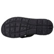 Chanclas sport Hombre confort Negro logo