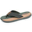 Chanclas sport Hombre confort Caqui bicolor