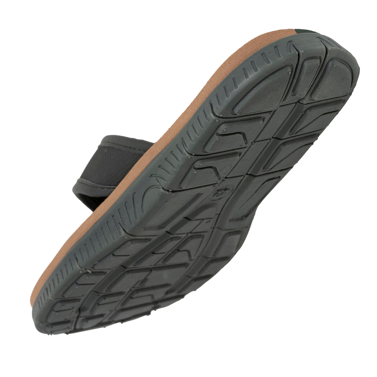 Chanclas sport Hombre confort Caqui bicolor