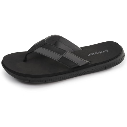 Chanclas sport Hombre confort Negro - Isotoner