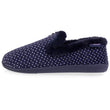 Zapatillas de casa Cerradas Mujer Lunares marino
