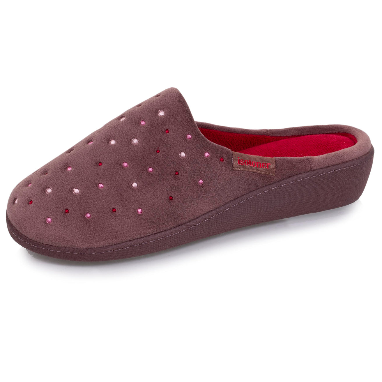 Zapatillas de casa Chinelas Mujer Topo tacón