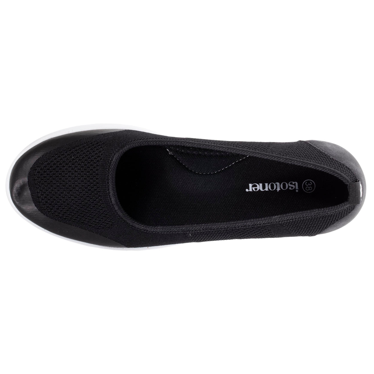 Bailarinas Mujer slip-on Negro