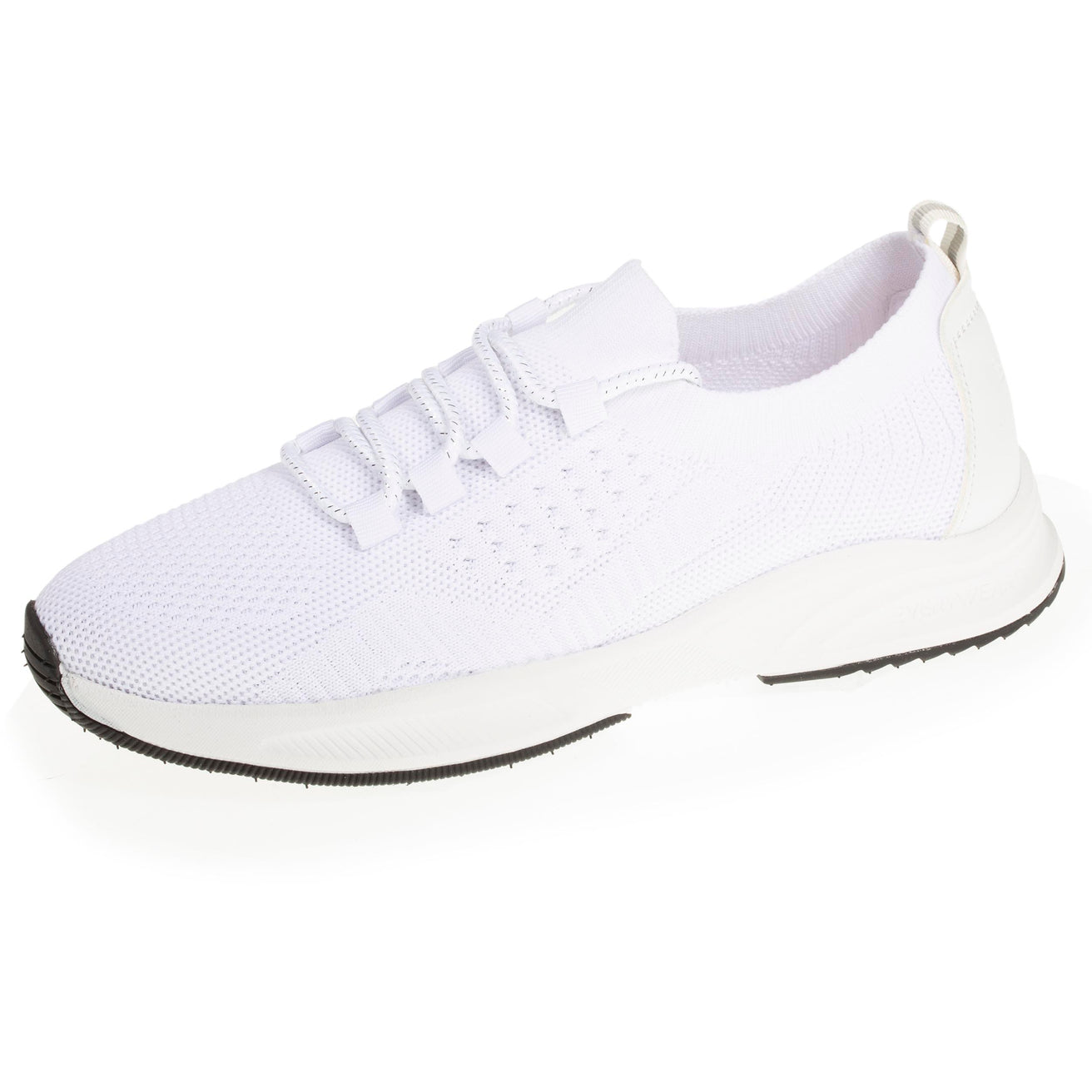 Tenis Confort Mujer slip-on cordones Blanco