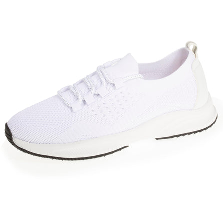 Tenis Confort Mujer slip-on cordones Blanco - Isotoner