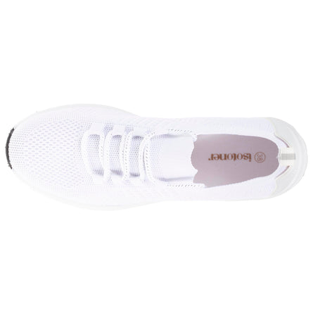 Tenis Confort Mujer slip-on cordones Blanco - Isotoner