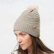 Gorro malla Mujer Bronce reciclado