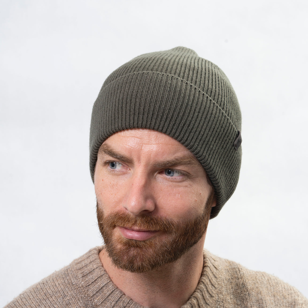 Gorro Hombre malla Soft Touch Caqui
