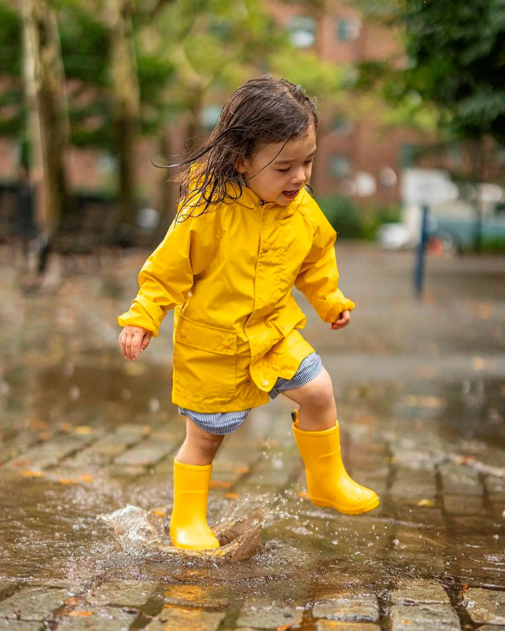 Botas de agua Altas Niños 23-30 Amarillo - Isotoner