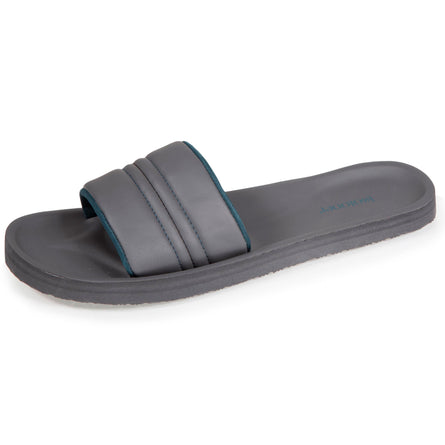 Mules chancletas Hombre Gris - Isotoner