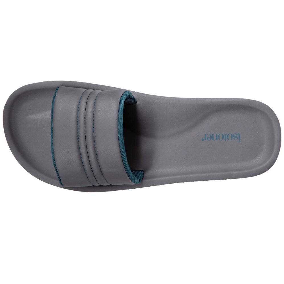 Mules chancletas Hombre Gris - Isotoner