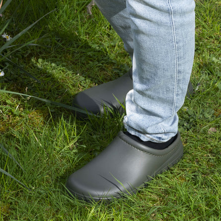 Zuecos de jardín Hombre forro Caqui - Isotoner