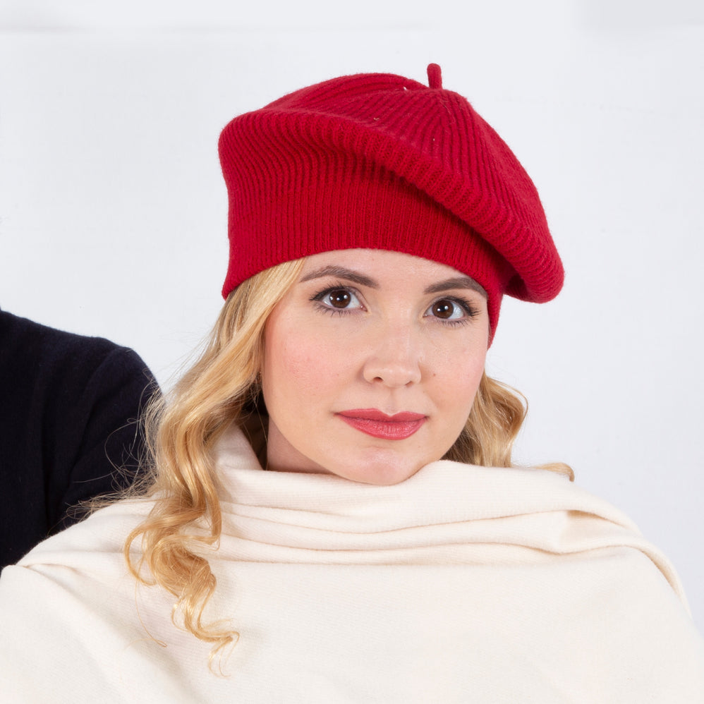 Boina de punto Soft Touch Mujer Rojo - Isotoner