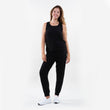Camiseta sin mangas Mujer Negro