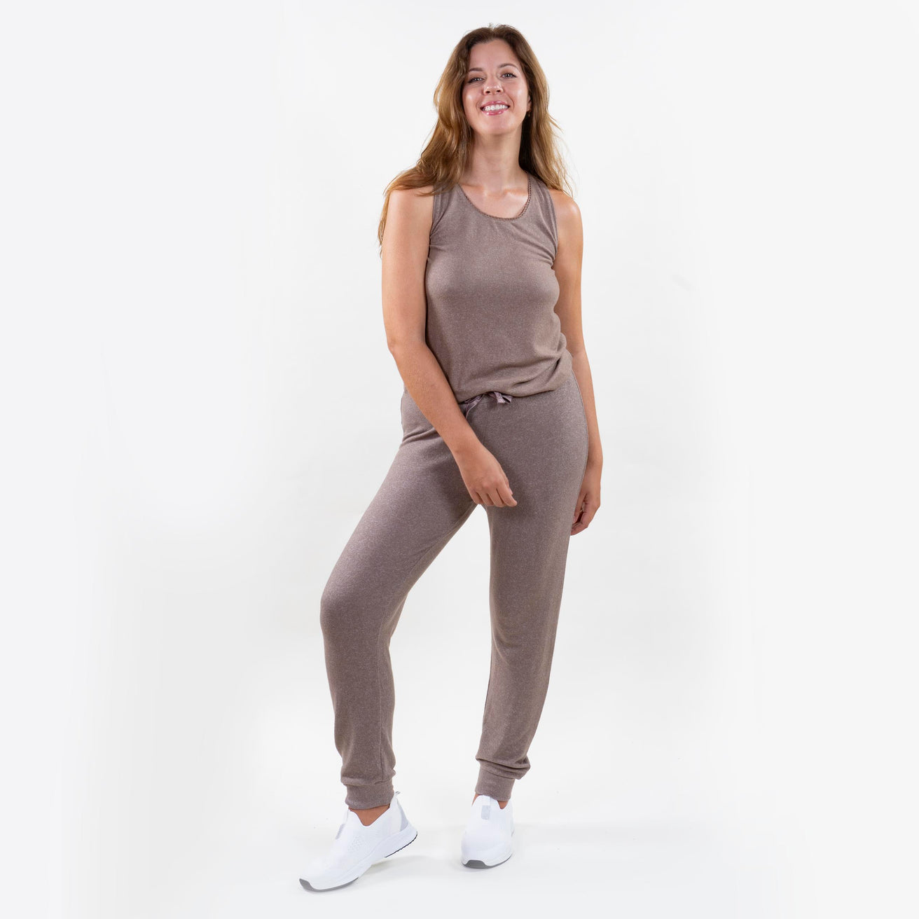 Camiseta sin mangas Mujer Topo jaspeado