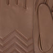 Guantes Mujer piel de cordero Coñac pespuntes