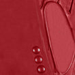 Guantes Mujer cuero 3 botones Rojo
