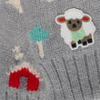 Manoplas Niños 2/4 años Malla Oveja Gris