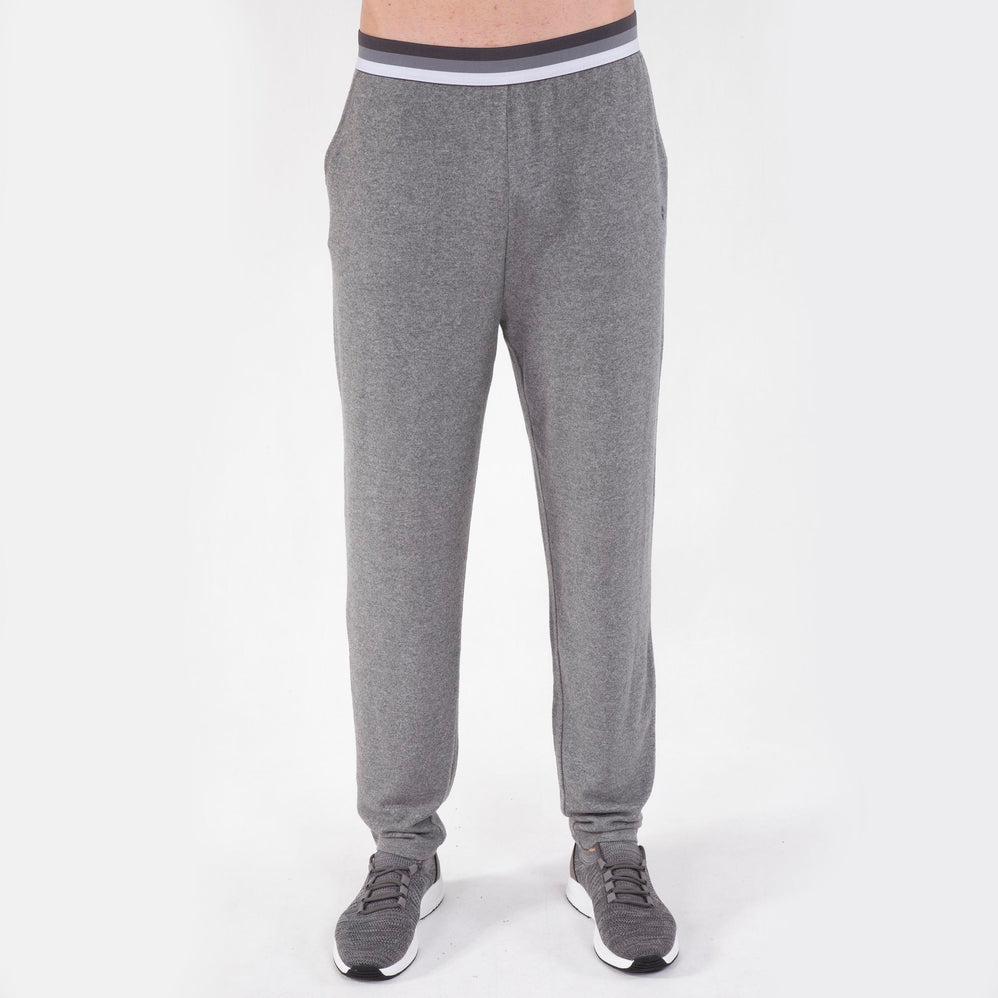 Pantalón elástico Hombre Gris - Isotoner