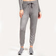 Pantalón jogger Mujer Gris jaspeado