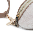 Riñonera Sherpa Mujer Beige