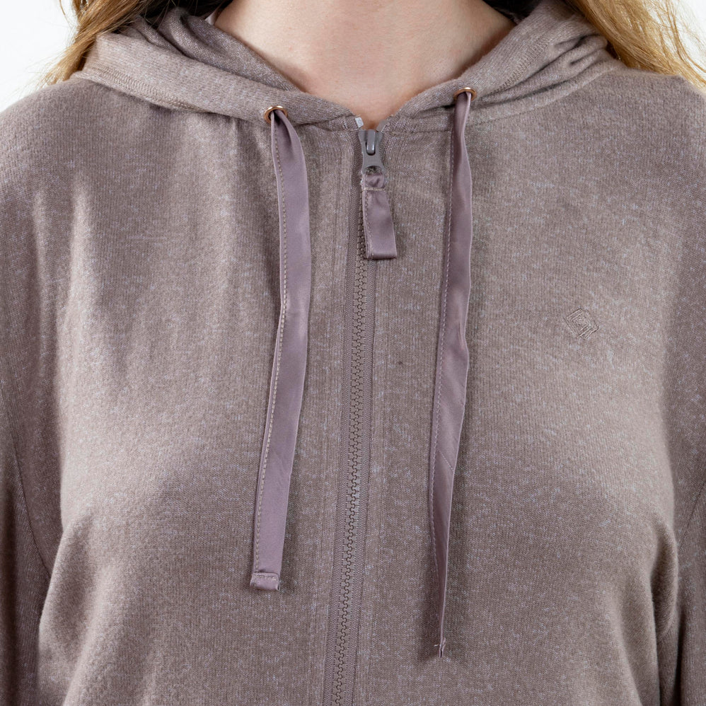 Sudadera con capucha Mujer Topo jaspeado - Isotoner