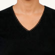 Camiseta Mangas cortas Mujer Negro