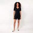 Camiseta Mangas cortas Mujer Negro