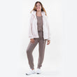 Chaqueta piel de imitación Mujer Beige