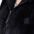 Chaqueta piel de imitación Mujer Negro