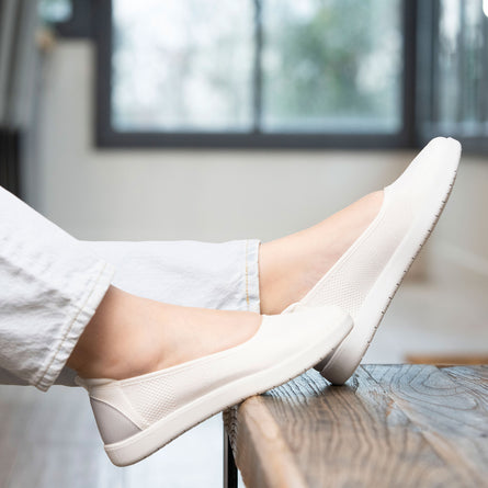 Bailarinas slip-on Mujer Blanco - Isotoner