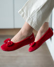 Zapatillas de casa Rojo Mujer