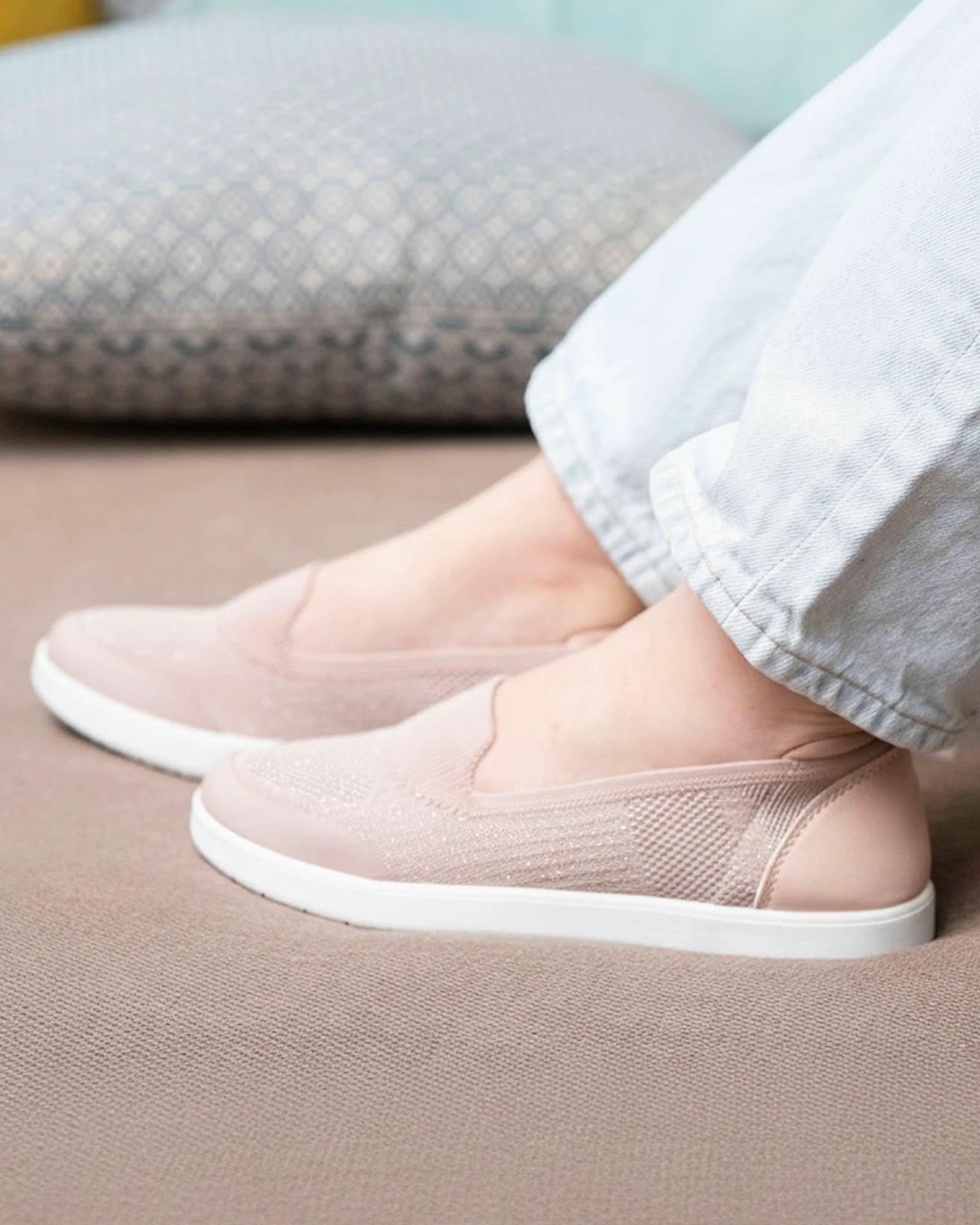 Bailarinas Mujer slip-on confort Rosa