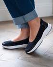 Bailarinas Mujer confort suela sport Negro