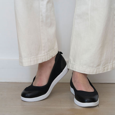 Bailarinas Mujer slip-on Negro lurex - Isotoner