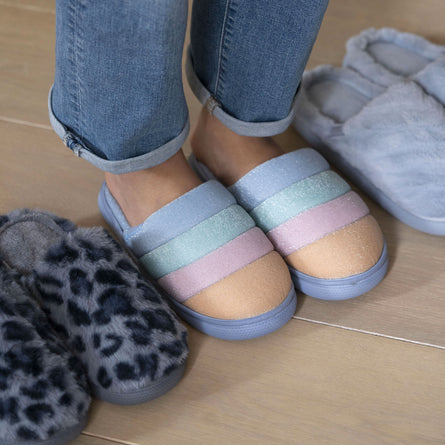 Zapatillas de casa chinelas Mujer BLOUP Arcoíris - Isotoner